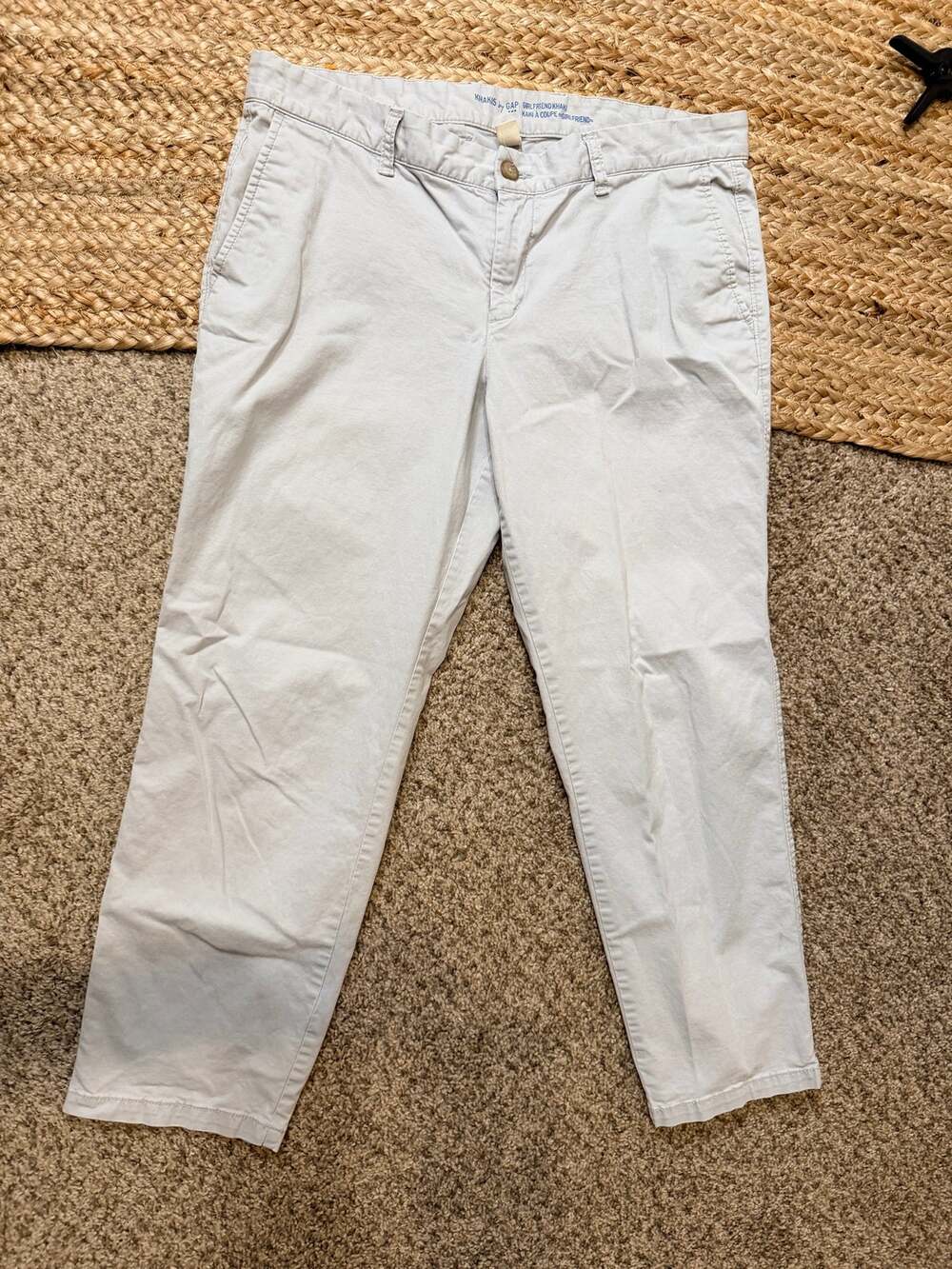 3 for $9 Khakis by gap girlfriend 12 gray 3664
